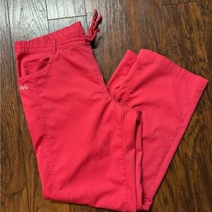 Red Scrub Pants
